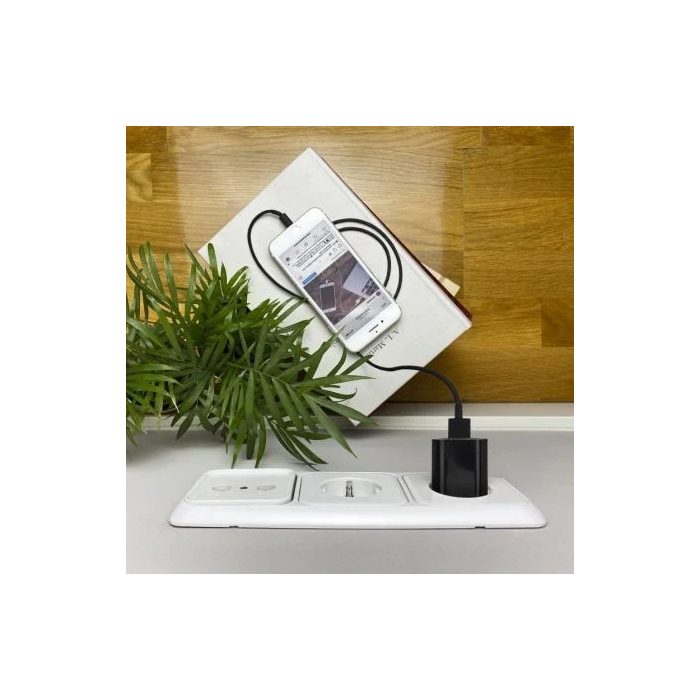 Cargador USB TooQ 10.10.2002 Negro 5 W 3