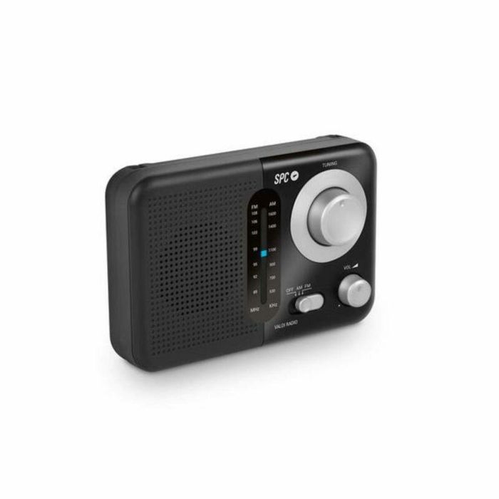 Radio AM/FM SPC Internet 4590N VALDI Negro 0,8 W 2
