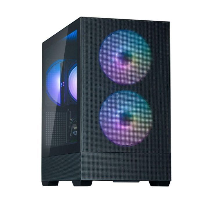 Zalman P30 Air Black Mini Tower PC micro ATX/Mini-ITX con ventana lateral de vidrio templado 16 Zalman P30 Air Black Mini Tower PC micro ATX/Mini-ITX con ventana lateral de vidrio templado 16
