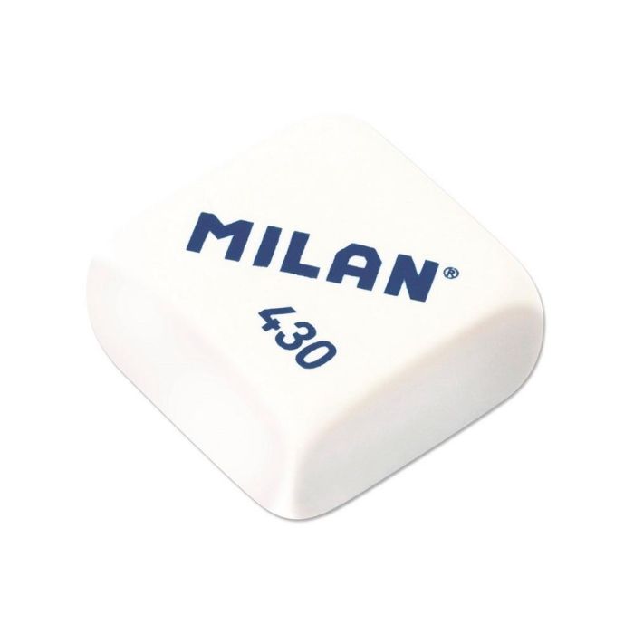 Sacapuntas Milan Spin Plastico 1 Uso + 4 gromas De Borrar 430 3