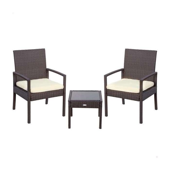 Conjunto de 2 sillones (54,5x56x79 cm) y mesita (43,5 x 39 cm) aktive Conjunto de 2 sillones (54,5x56x79 cm) y mesita (43,5 x 39 cm) aktive