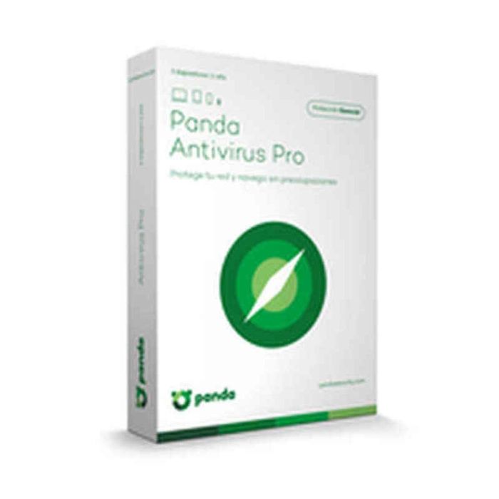 Panda Dome Essential: Antivirus y Seguridad Multiplataforma (PC, Mac, Android, iOS) para 3 Dispositivos, Licencia 1 Año, con VPN y Firewall, Descarga