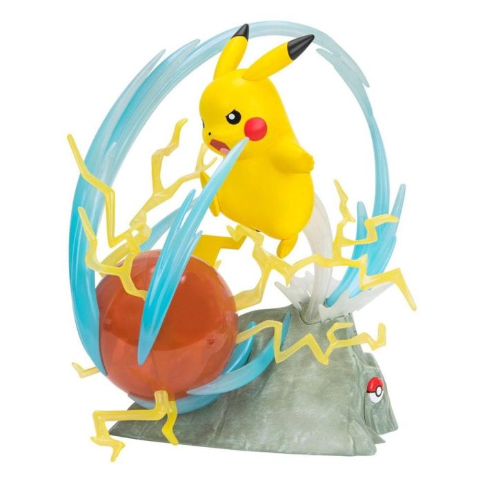 Jazwares Figura Pokemon 25 Aniversario Con Iluminación - Pikachu, Tamaño Aprox. 33cm 1