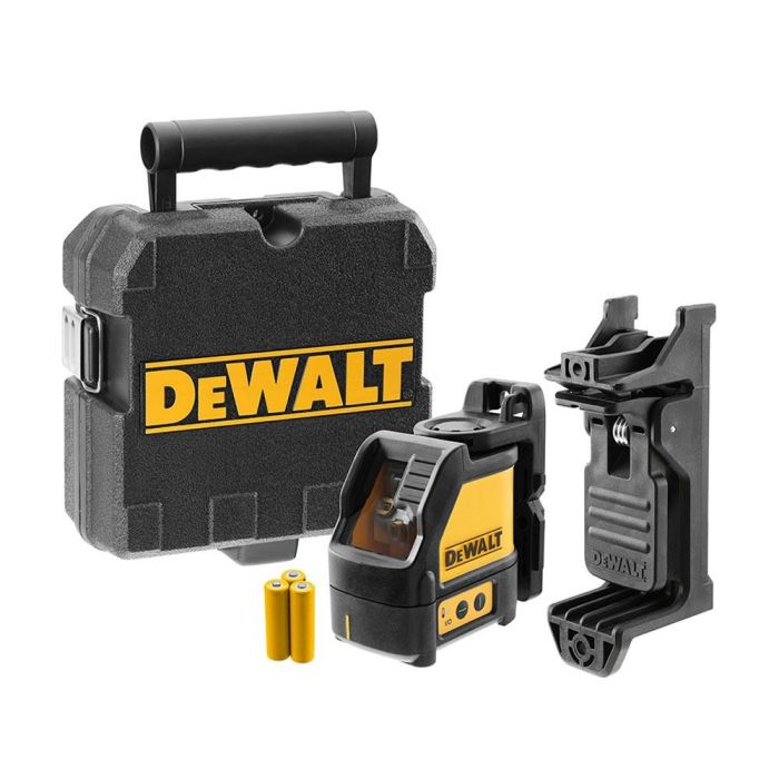 Nivel láser autonivelante verde de 2 líneas en cruz (horizontal y vertical) dw088cg-xj dewalt