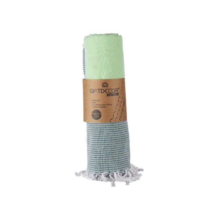 Foulard Multiusos Rayas Verde 2 Foulard Multiusos Rayas Verde 2