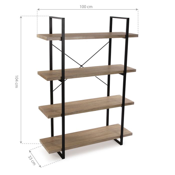 Estantería Versa HELSINKI 33 x 141,5 x 100 cm 1 Estantería Versa HELSINKI 33 x 141,5 x 100 cm 1