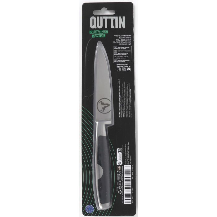 Quttin Cuchillo Pelador Moare, Hoja 10.5 cm, Espesor 2.5 mm, 105 g (6 Unidades) 8 Quttin Cuchillo Pelador Moare, Hoja 10.5 cm, Espesor 2.5 mm, 105 g (6 Unidades) 8