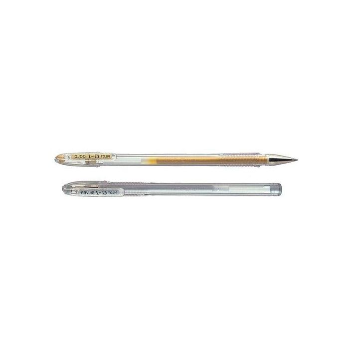 Roller Gel Pilot G-1 0,7 Oro/Plata Expositor De 60