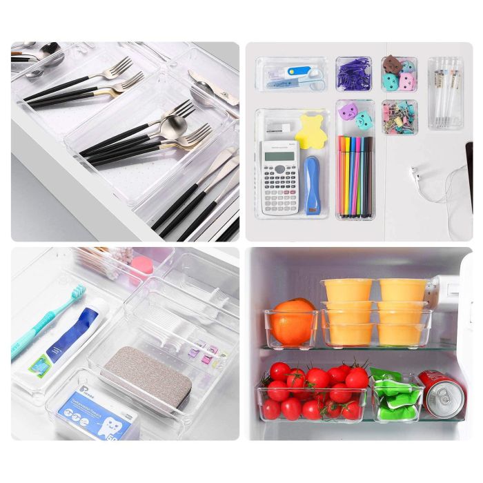 Organizador Wooow 15x7.5x5.6 cm (24 Unidades) 6 Organizador Wooow 15x7.5x5.6 cm (24 Unidades) 6