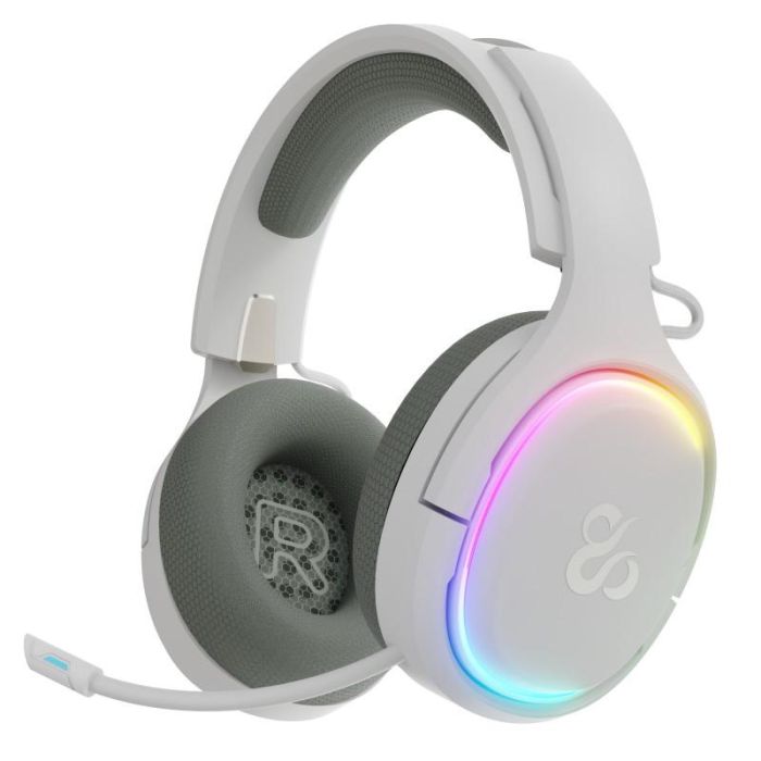 Newskill Auriculares Gaming Aton V2 Ivory Inalámbricos RGB Multiplataforma 1