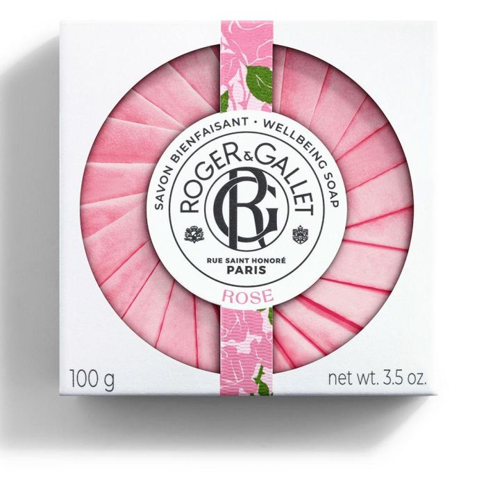Roger & Gallet Jabón Rosa R&g Savon 100g 3