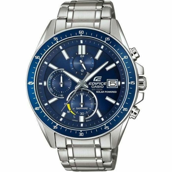 Casio Edifice Reloj de acero inoxidable gris