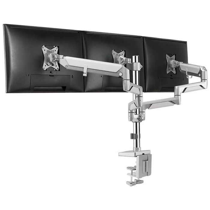LogiLink BP0090 Tischhalterung 17'-32' 21KG 3 Monitore Silver 1