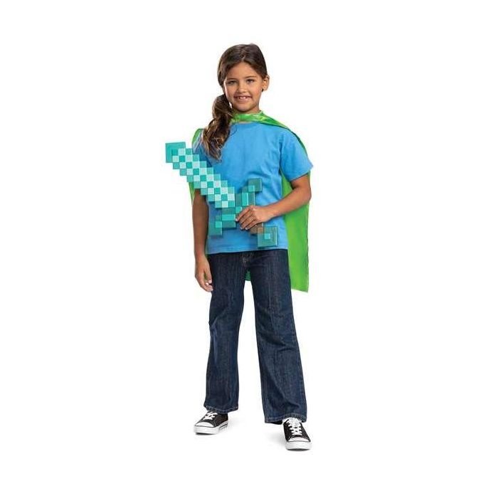 Jakks Pacific 156239 Pack de Espada y Capa del Videojuego Minecraft para Niños +3 Años 4 Jakks Pacific 156239 Pack de Espada y Capa del Videojuego Minecraft para Niños +3 Años 4