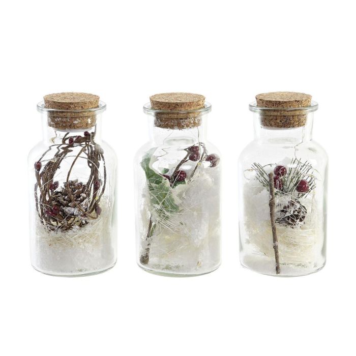 Decoracion Luminosa Navidad Alpina DKD Home Decor Natural 6 x 14 x 6 cm (3 Unidades) Decoracion Luminosa Navidad Alpina DKD Home Decor Natural 6 x 14 x 6 cm (3 Unidades)