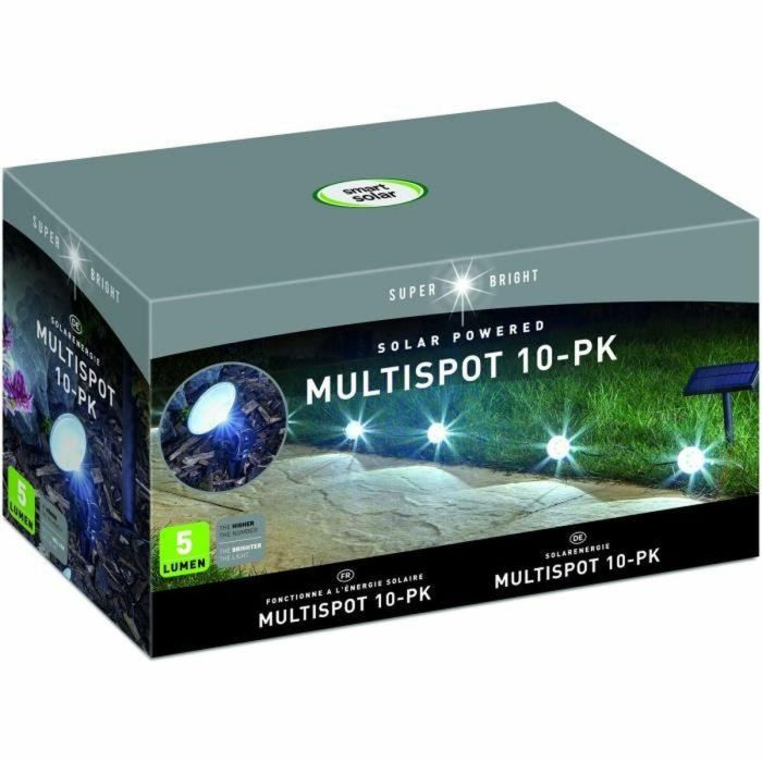 Guirnalda de Luces LED Garland Multispot 10-PK Solar Estaca 5 Lm 3 Guirnalda de Luces LED Garland Multispot 10-PK Solar Estaca 5 Lm 3