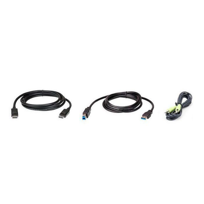 Aten 1.8M USB DisplayPort KVM Cable Kit Aten 1.8M USB DisplayPort KVM Cable Kit