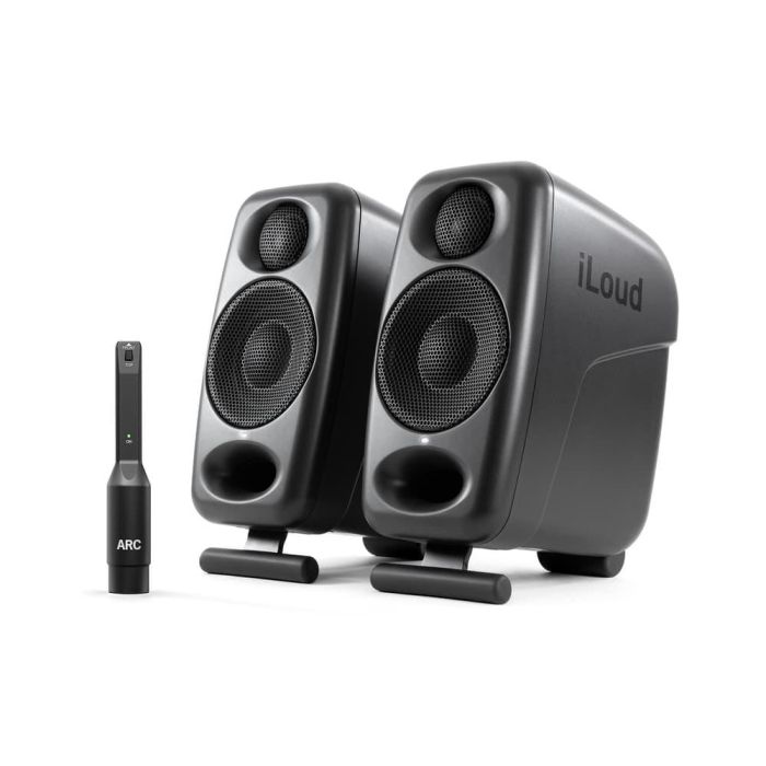 IK Multimedia iLoud MM Pro Monitores de Estudio (Pareja) biamplificados 50W RMS con Autocalibración ARC