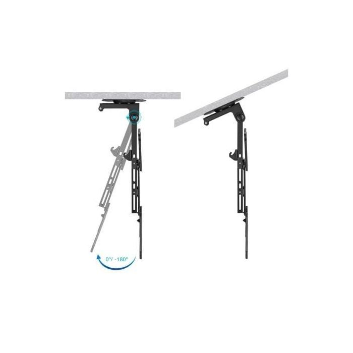 Tooq LPCE1123TSLI-B Soporte Techo TV 23-55 Pulgadas, Compatible VESA 400x400, Inclinación +0/-80, Giro +45/-45, Hasta 20 kg 2 Tooq LPCE1123TSLI-B Soporte Techo TV 23-55 Pulgadas, Compatible VESA 400x400, Inclinación +0/-80, Giro +45/-45, Hasta 20 kg 2