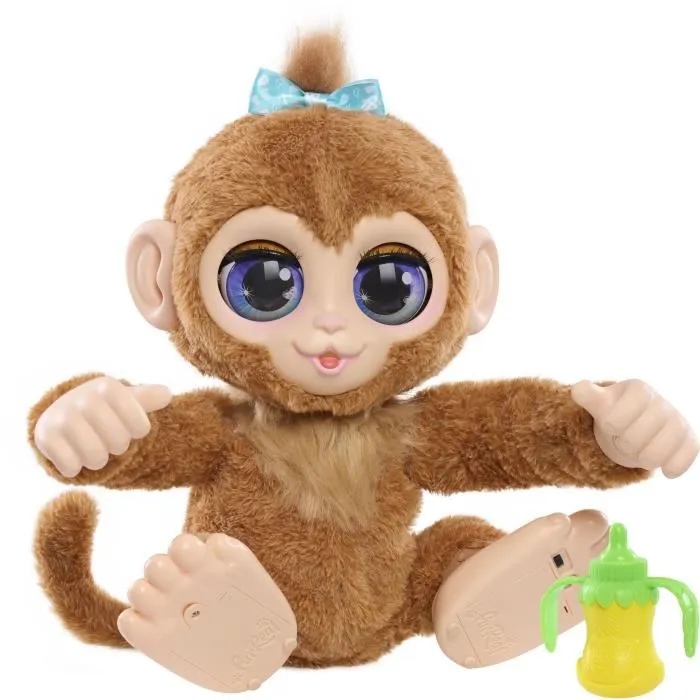 Furreal Friends FUR0886144281136 Peanut the Monkey Juguete Interactivo con Más de 100 Reacciones, Caminar, Equilibrarse y Abrazarse Furreal Friends FUR0886144281136 Peanut the Monkey Juguete Interactivo con Más de 100 Reacciones, Caminar, Equilibrarse y Abrazarse