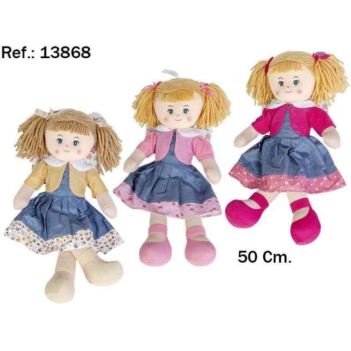 Beatriz Muñeca Martina de 50cm, 3 colores, sin pilas, edad +3 años Beatriz Muñeca Martina de 50cm, 3 colores, sin pilas, edad +3 años