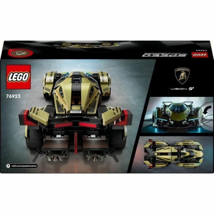 LEGO Speed Champions 76923 Lamborghini Lambo V12 Vision GT Super Car, vehículo de juguete 1