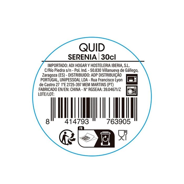 Taza Doble Pared Vidrio Serenia Quid 30 cL 5 Taza Doble Pared Vidrio Serenia Quid 30 cL 5