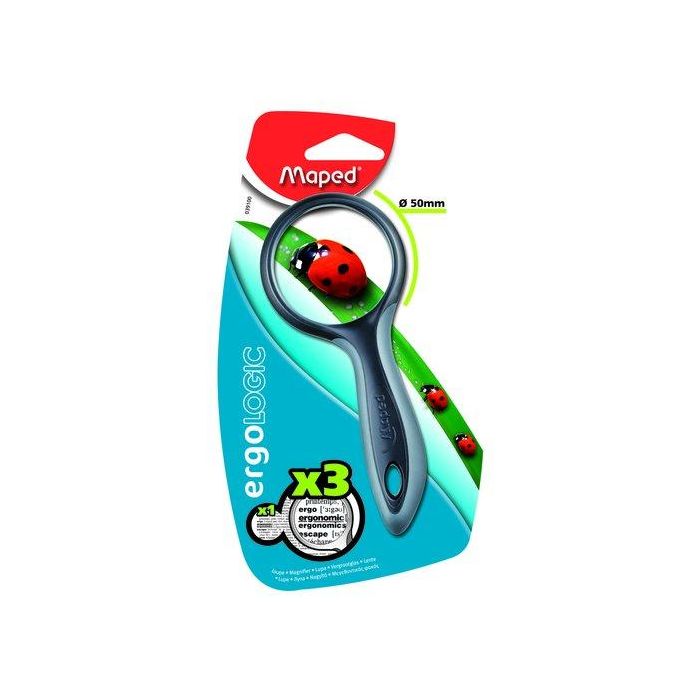 Maped Lupa Redonda Junior Ergologic Diámetro 50 mm Aumento X3