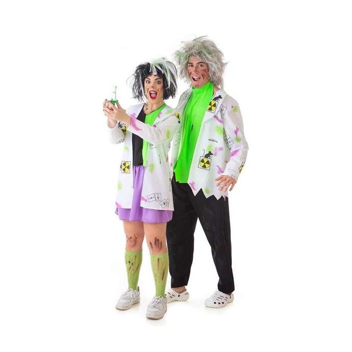 Disfraz adulto científica loca t-l (falda, chaqueta y chaleco) 1 Disfraz adulto científica loca t-l (falda, chaqueta y chaleco) 1
