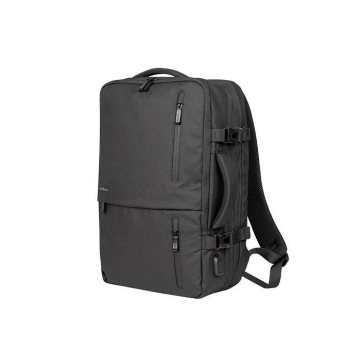 NATEC NTO-2116 Mochila de excursión Negra, fabricada en Poliéster, con 10 bolsillos y 44 cm de alto 21 NATEC NTO-2116 Mochila de excursión Negra, fabricada en Poliéster, con 10 bolsillos y 44 cm de alto 21