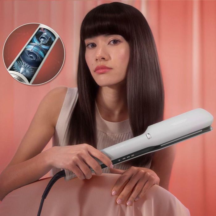 Plancha de Pelo Cecotec Air Lisse Champagne 45 W 40 cm 10