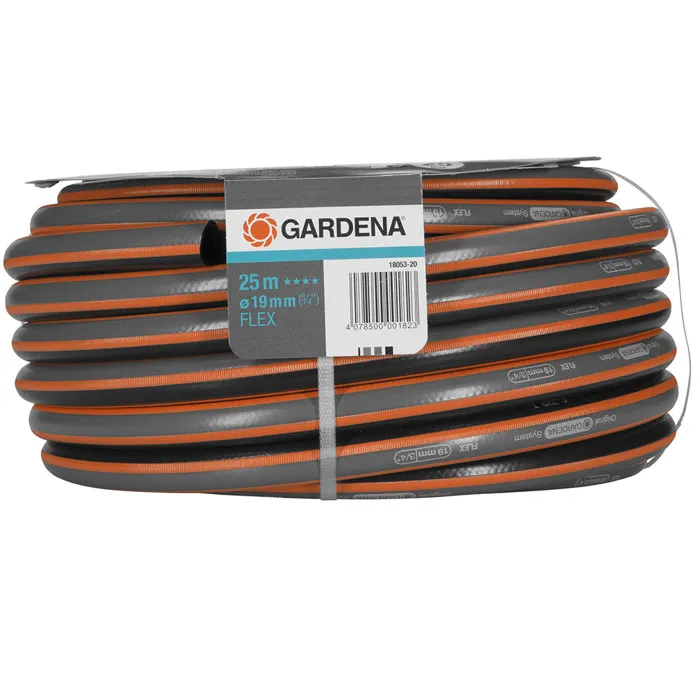 Gardena Manguera Flex Riego ø19 mm (3/4") | 25 metros | Resistente UV y Flexible 1