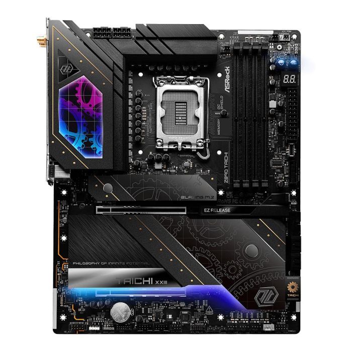 ASRock Z890 TAICHI 1851 ATX Placa Base para Intel LGA 1851, Soporte DDR5, HDMI, USB-C 2