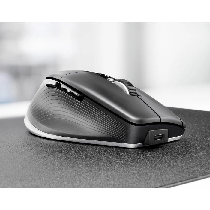 3DConnexion Ratón CadMouse Pro Wireless Left, 3DX-700117, Óptico Inalámbrico, 7200 DPI, Izquierda 1