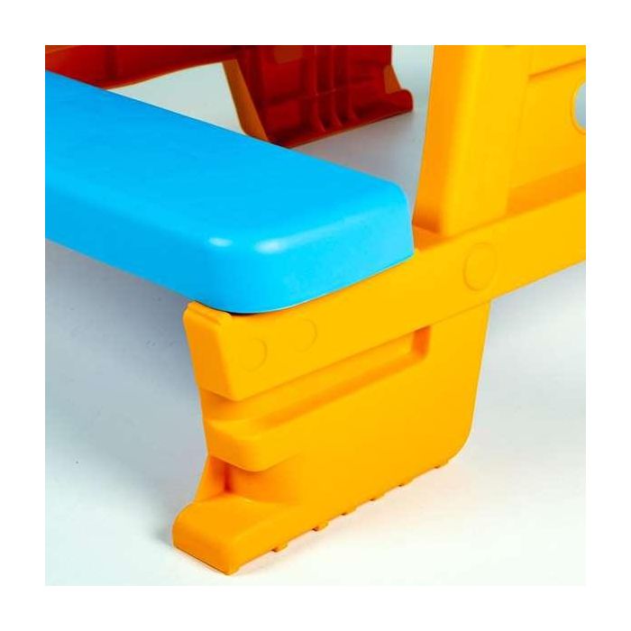 Conjunto de Mesa Infantil y Pongotodo Hot Wheels Azul Naranja Plástico 69 x 42 x 79 cm 12