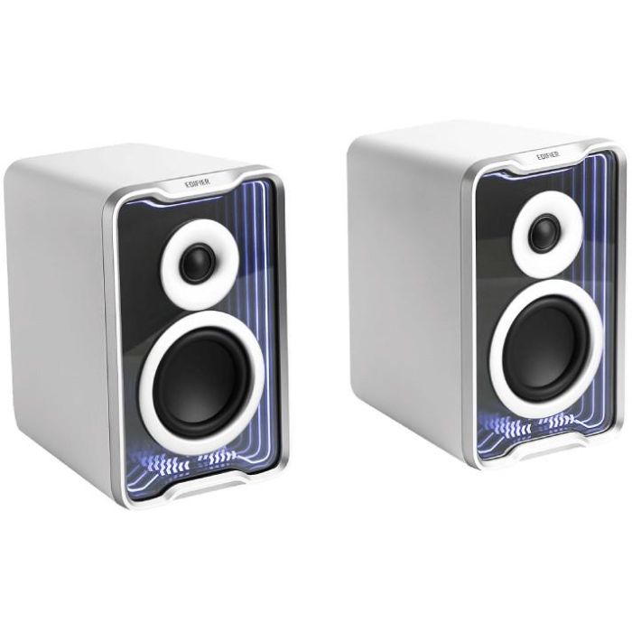 Edifier QR30 Desktoplautsprecher weiss Bluetooth.RGB retail 1 Edifier QR30 Desktoplautsprecher weiss Bluetooth.RGB retail 1