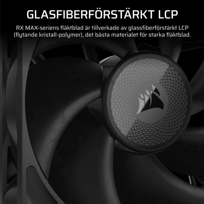 Ventilador de Caja Corsair iCUE LINK RX120 MAX 8