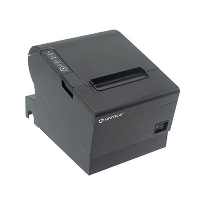 Unykach UK56009 Impresora de Tickets Térmica Pos5 TPV USB 80mm Negra para Punto de Venta con Soporte de Códigos de Barras Unykach UK56009 Impresora de Tickets Térmica Pos5 TPV USB 80mm Negra para Punto de Venta con Soporte de Códigos de Barras