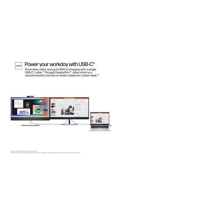 HP E27m G4 QHD USB-C Conferencing Monitor 22 HP E27m G4 QHD USB-C Conferencing Monitor 22