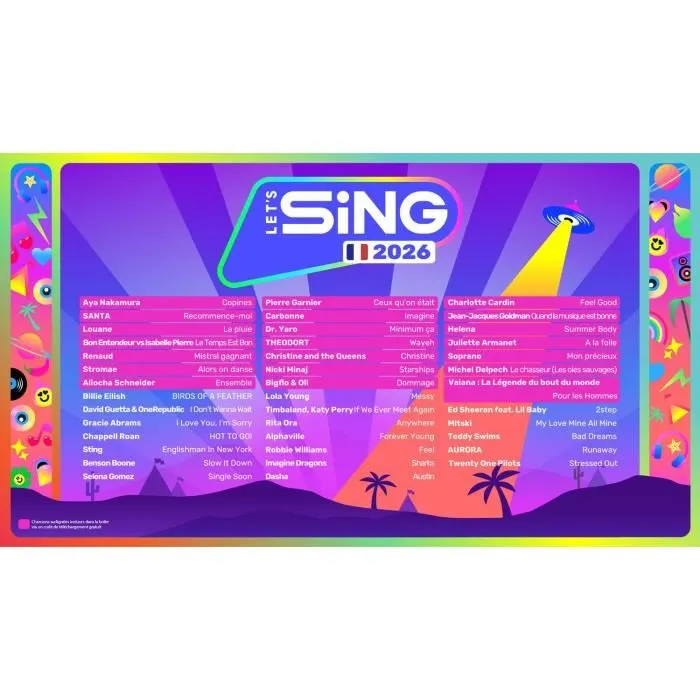 Plaion Let's Sing 2026 + 2 Microphones - Juego para Nintendo Switch 4