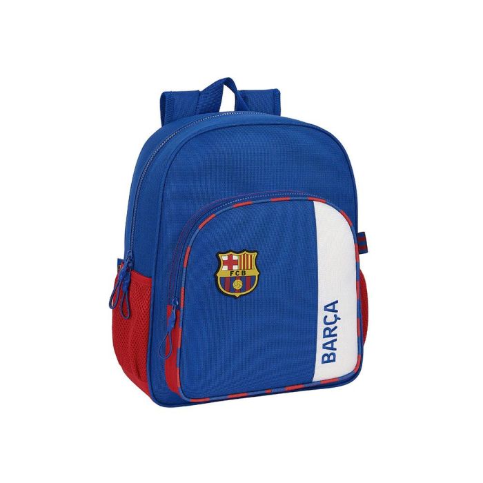 Mochila Escolar F.C. Barcelona Azul Granate 32 X 38 X 12 cm