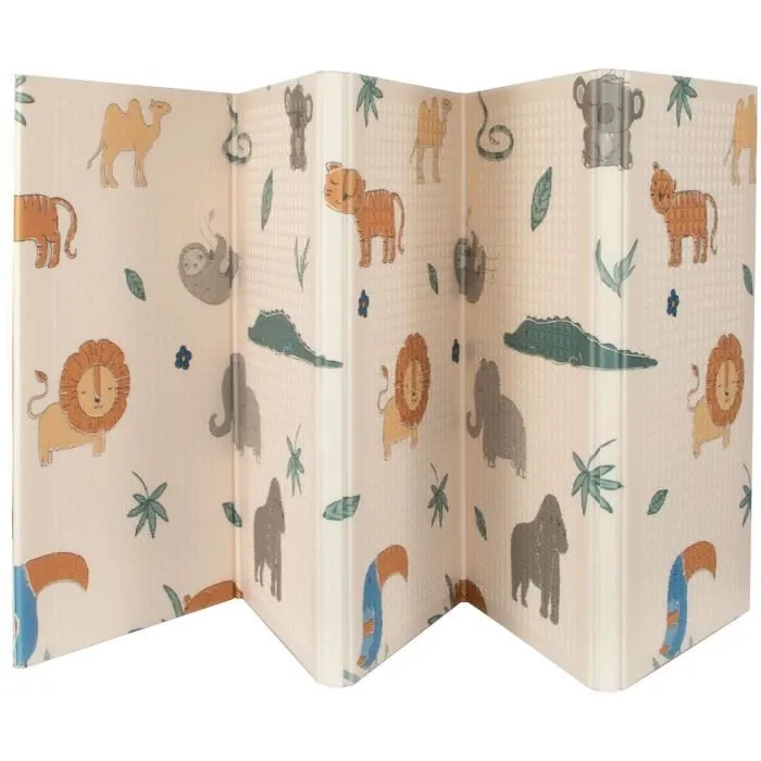 Nuby Alfombra de Juego Reversible Safari 200 x 150 x 1 cm NUB0048526251254 1