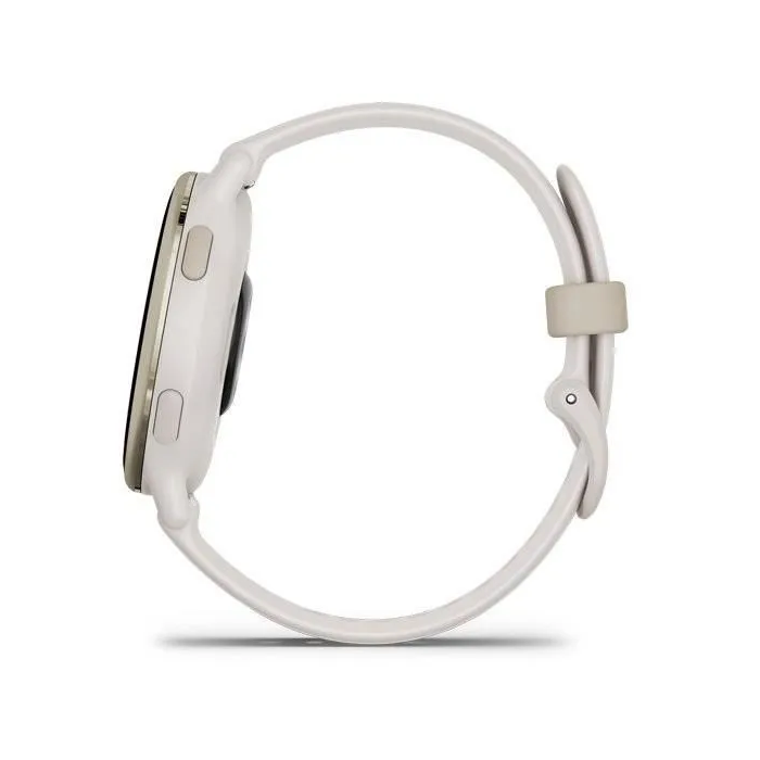 Garmin GAR0753759324919 Vivoactive 5 Reloj GPS conectado con WiFi, 30,4 mm (1.2), Crema Oro con correa Beige 3