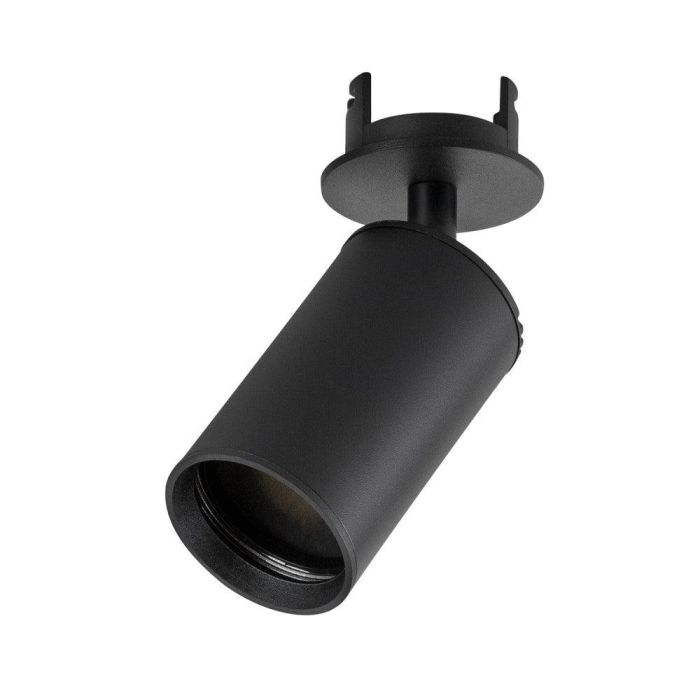Spot Empotrable GU10 Negro Orientable Sin Bombilla - Luminaria de Techo Versátil para Ambiente o Luz Auxiliar Interior LUM-RGU10-B 1