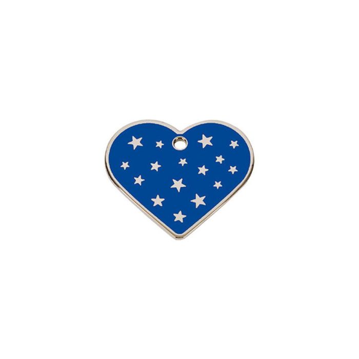 Placa identificativa para collar Imarc PetScribe Passion Azul Plata