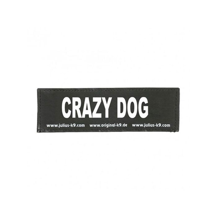 Etiquetas para arnés Trixie CRAZY DOG L 0 Etiquetas para arnés Trixie CRAZY DOG L 0