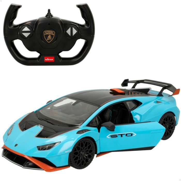 Coche Radio Control Lamborghini Huracán STO Azul 1:14 (2 Unidades) 5 Coche Radio Control Lamborghini Huracán STO Azul 1:14 (2 Unidades) 5