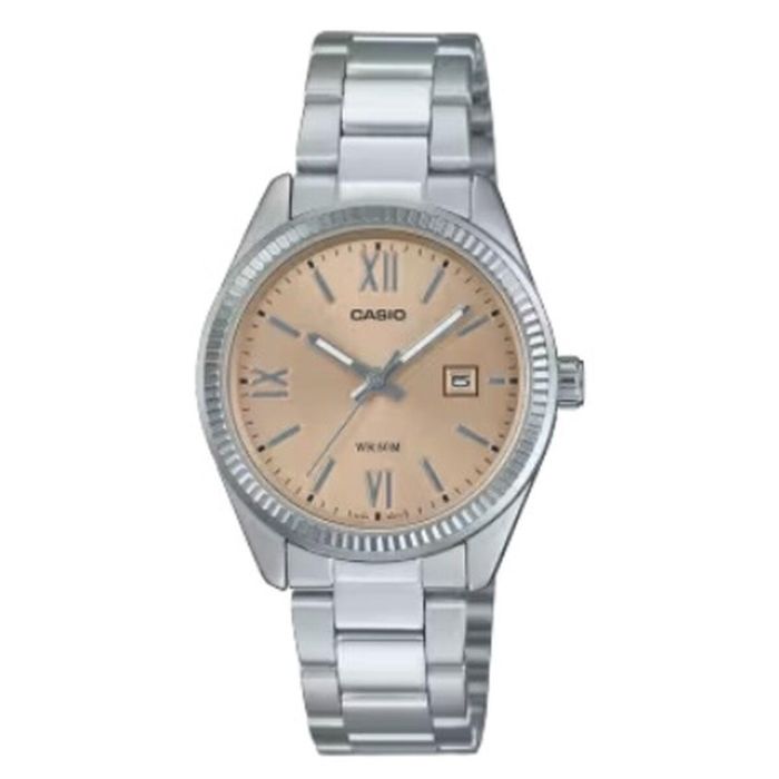 Reloj Mujer Casio LADY DATE - CHAMPAGNE Plateado (Ø 30 mm) Reloj Mujer Casio LADY DATE - CHAMPAGNE Plateado (Ø 30 mm)