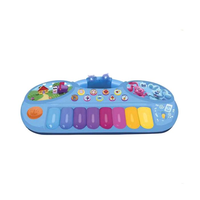 Reig Órgano Electrónico Musical Las Pistas de Blue con Sonidos, Luces, Incluye 3 Pilas LR6 - Edad +18 meses