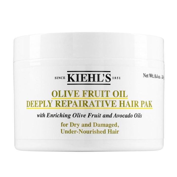 Kiehl's Olive Fruit Oil Nourishing Hair Pack Mascarilla Reparadora para Cabello Dañado 250 ml